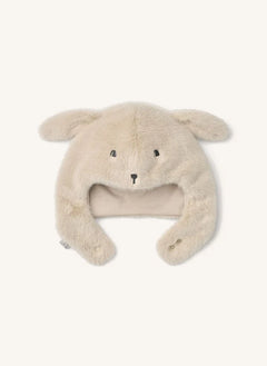 Liewood - Chapka de piel Lillie Rabbit con fibra reciclada | Beige
