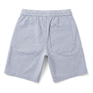 Smallable Kid - Pantalón corto Tom a rayas | Azul royal