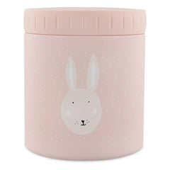 Trixie - Fiambrera isotérmica 500 ml Sra. Conejo | Rosa