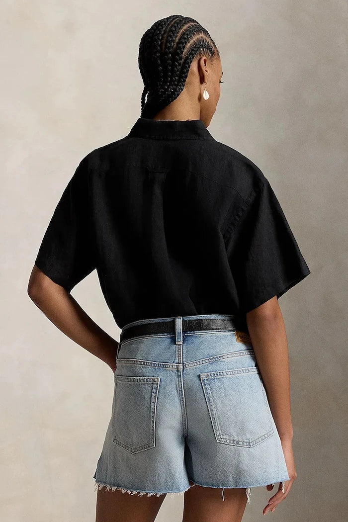 Camisa de lino Polo Ralph Lauren para mujer