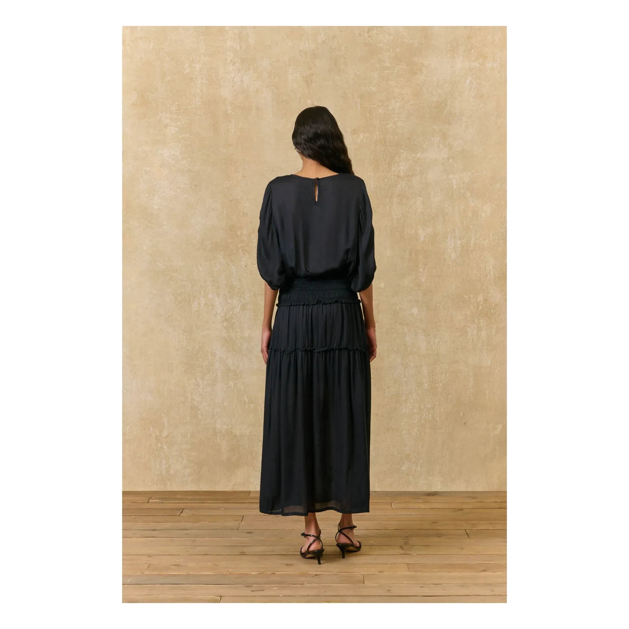 Louise Misha - Falda Polly | Negro