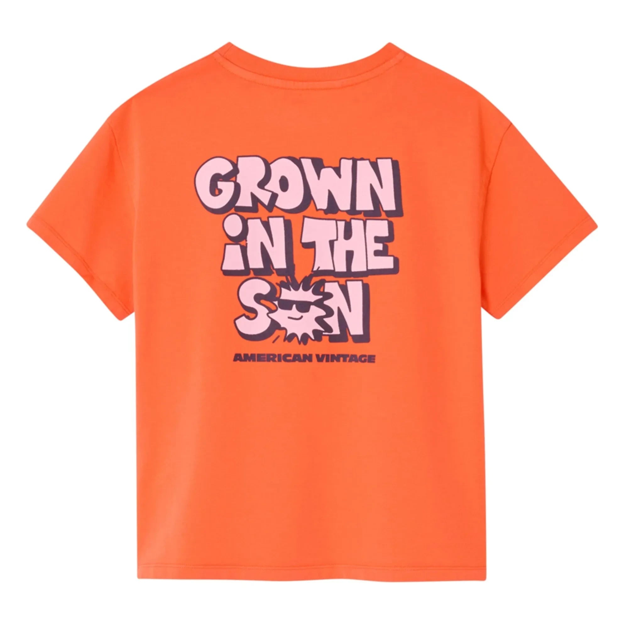American Vintage - Camiseta Fizvalley Sun-grown | Mandarina