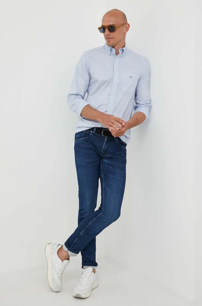 Camisa de algodón Gant para hombre