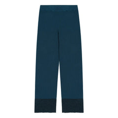 FUB - Pantalones acanalados High Twist | Azul