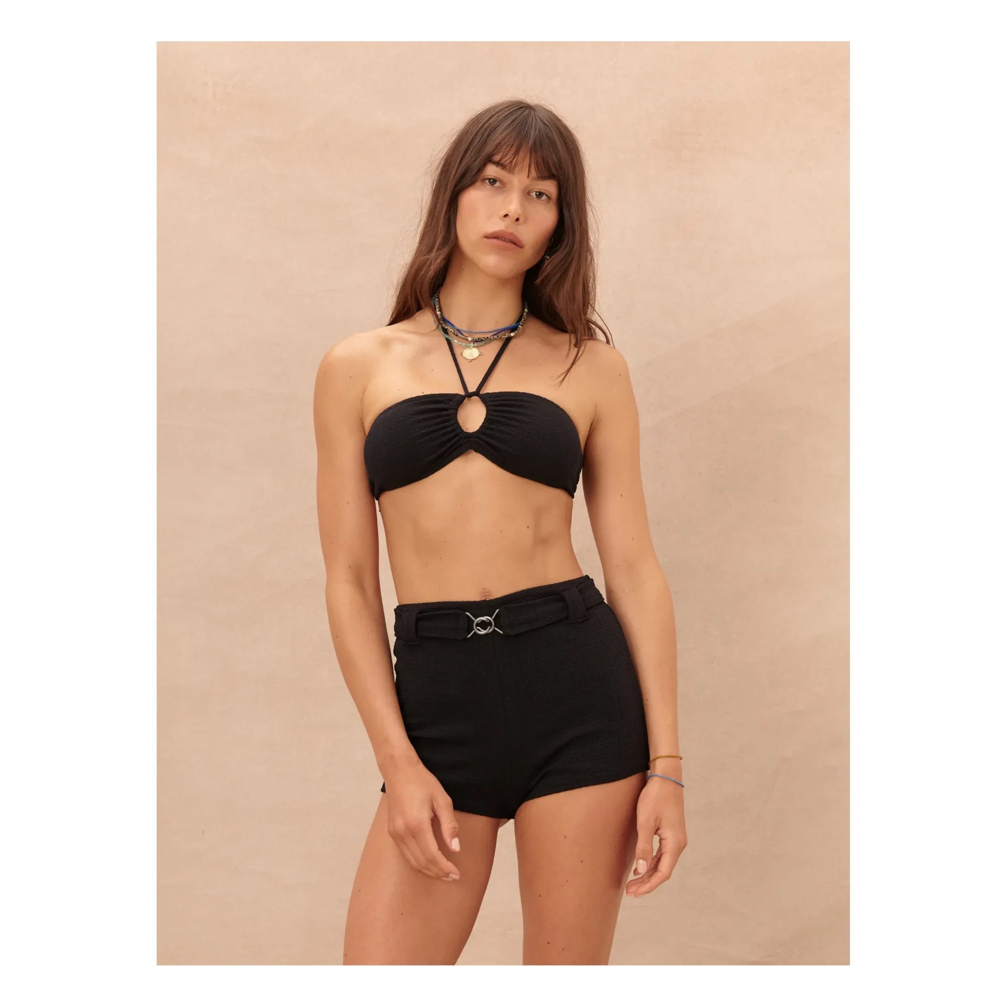 Boteh - Top de bikini Rosalind | Negro