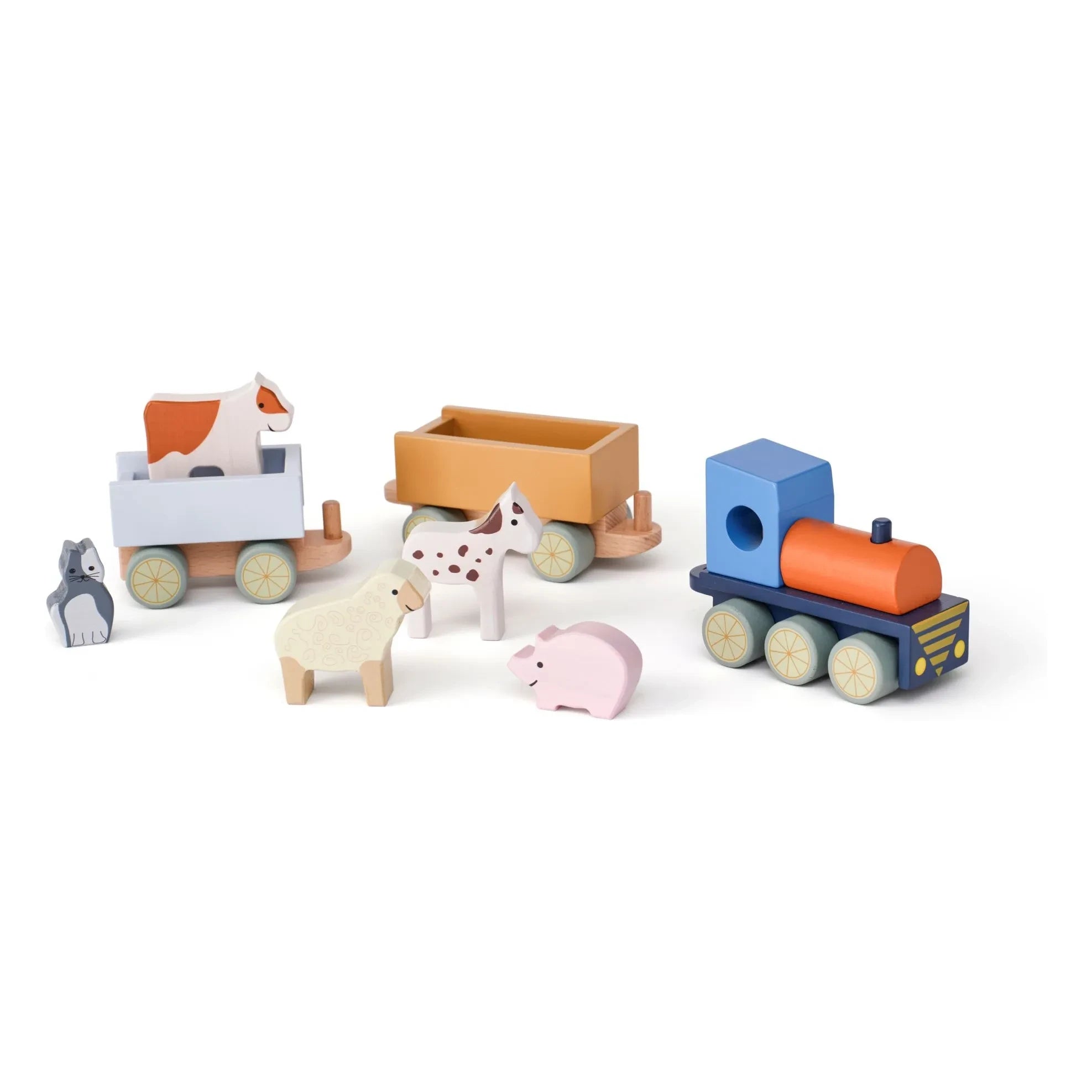 Kid's Concept - Tren de Animales de Granja