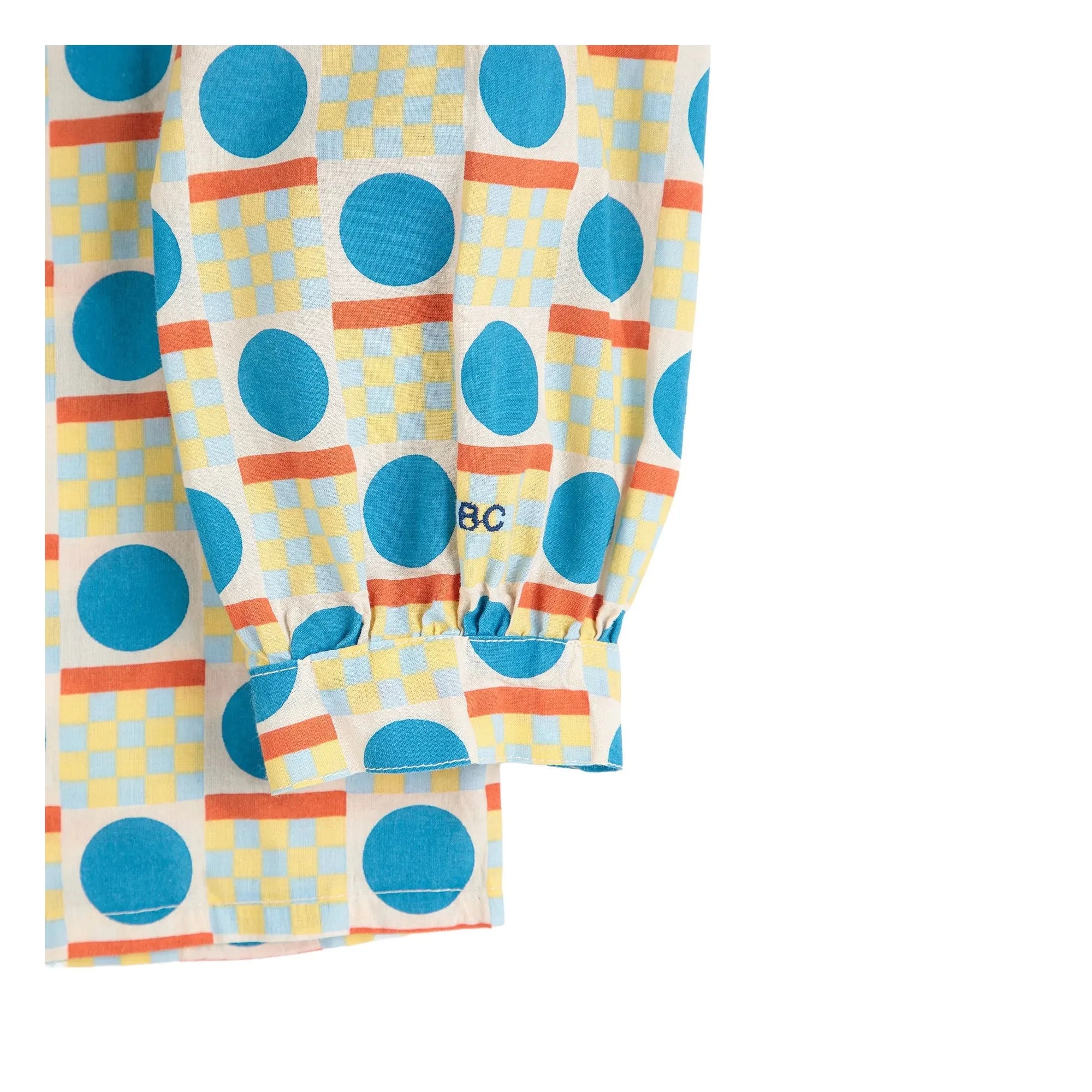 Bobo Choses - Blusa geométrica de algodón orgánico | Crudo