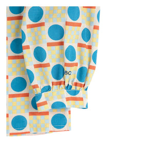 Bobo Choses - Blusa geométrica de algodón orgánico | Crudo