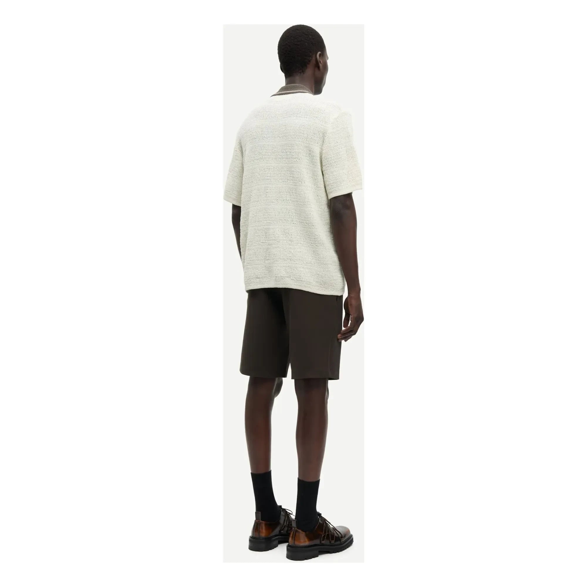 Samsoe Samsoe - Camisa de manga corta Sapercy Maille | Blanca