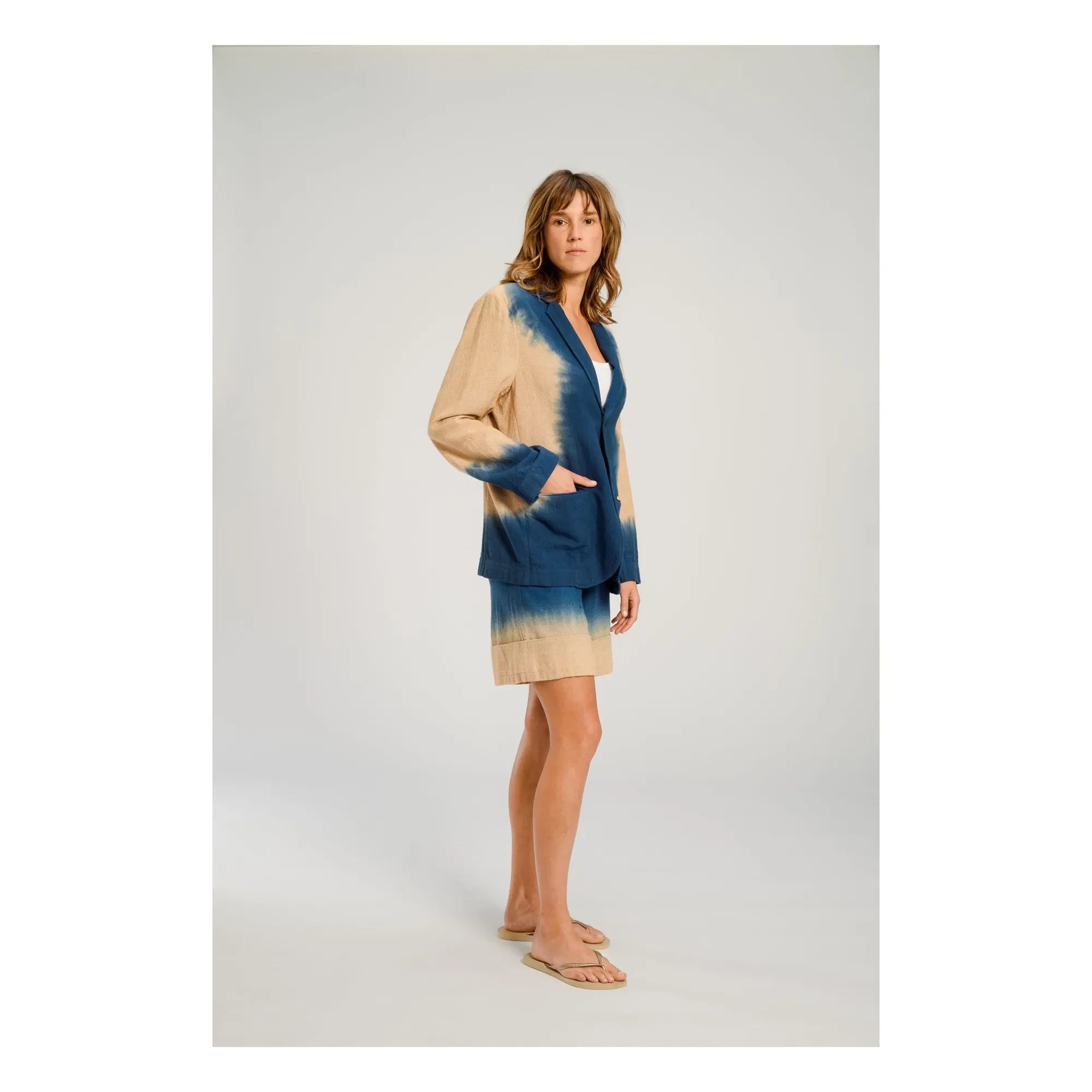 Virginie de Vinster - Americana Tye and Die Oga | Azul