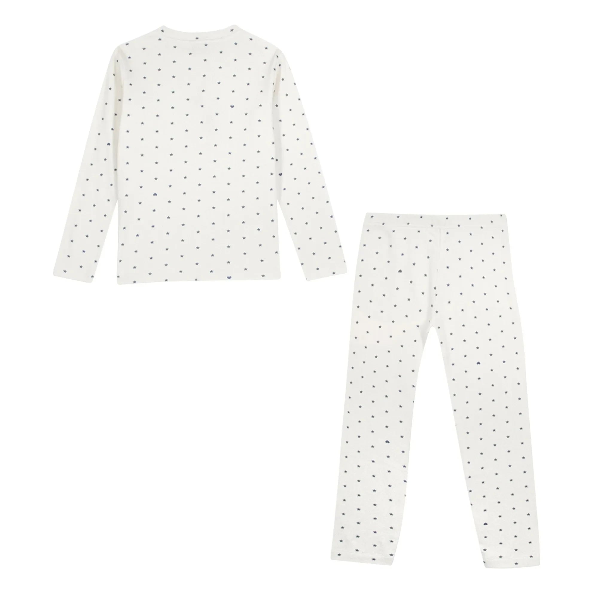 Bonton - Yıldız Desenli Pijama | Mavi