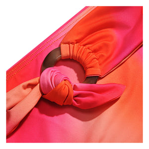 Icone - Pantimedias de tiro alto Ámbar | Fucsia