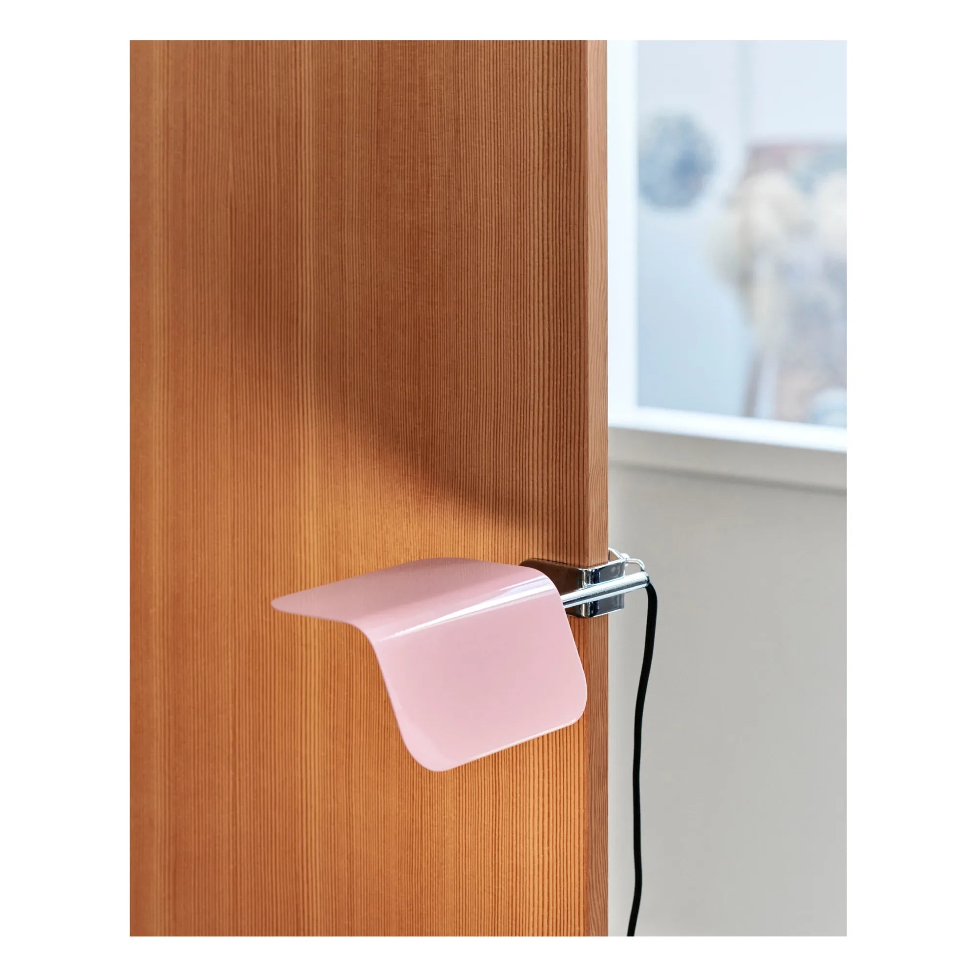 Hola - Lámpara Apex rosa con pinza