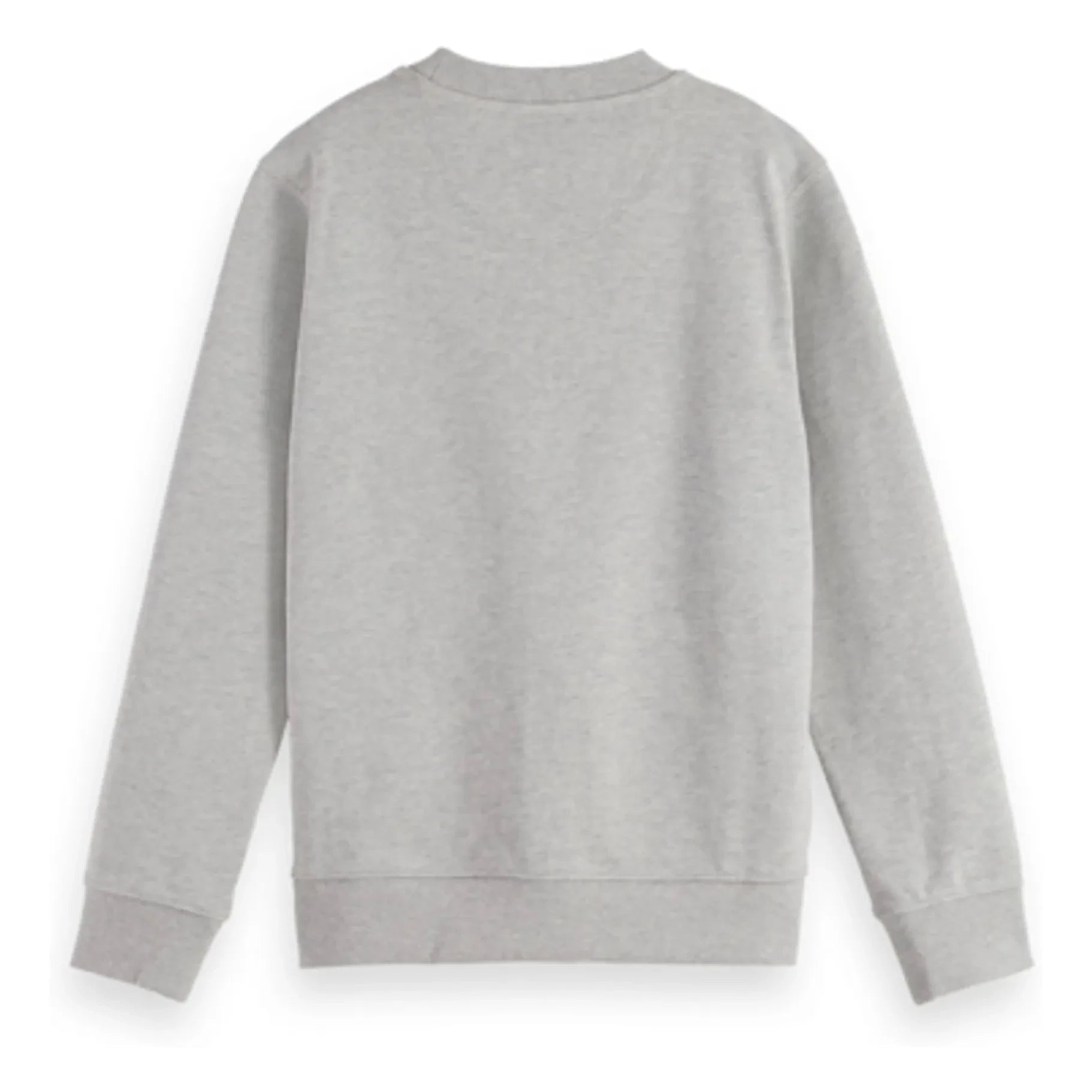 Scotch & Soda - Sudadera con parche del logo | Gris jaspeado