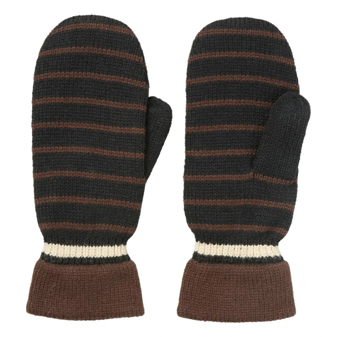 Becksöndergaard - Guantes Esmeralda Rayas | Negro