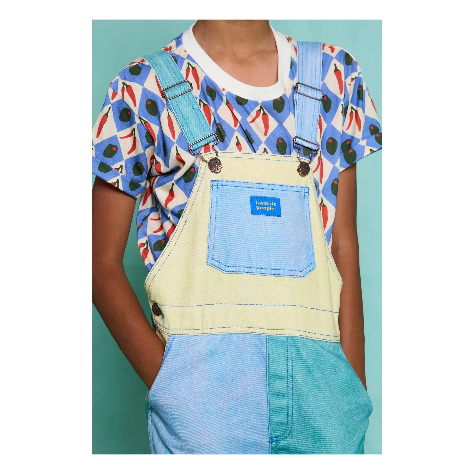Favorite People - Mono de Bloques de Color Sicilia | Azul
