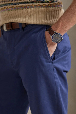 Pantalones lisos de algodón para hombre Polo Ralph Lauren