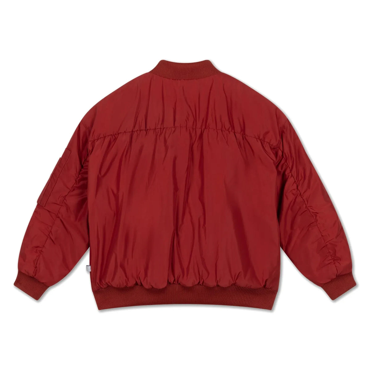 Repose AMS - Chaqueta Bomber de Fibra Reciclada | Rojo