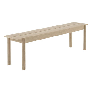 Muuto - Banco Lineal Roble | Roble