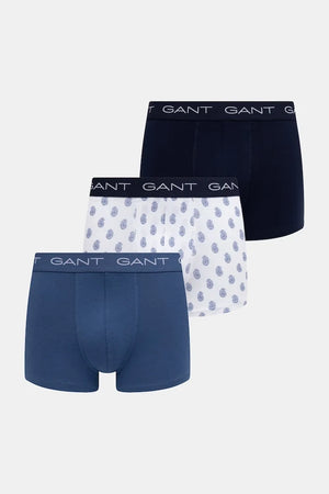 Gant Bóxer de algodón para hombre, pack de 3