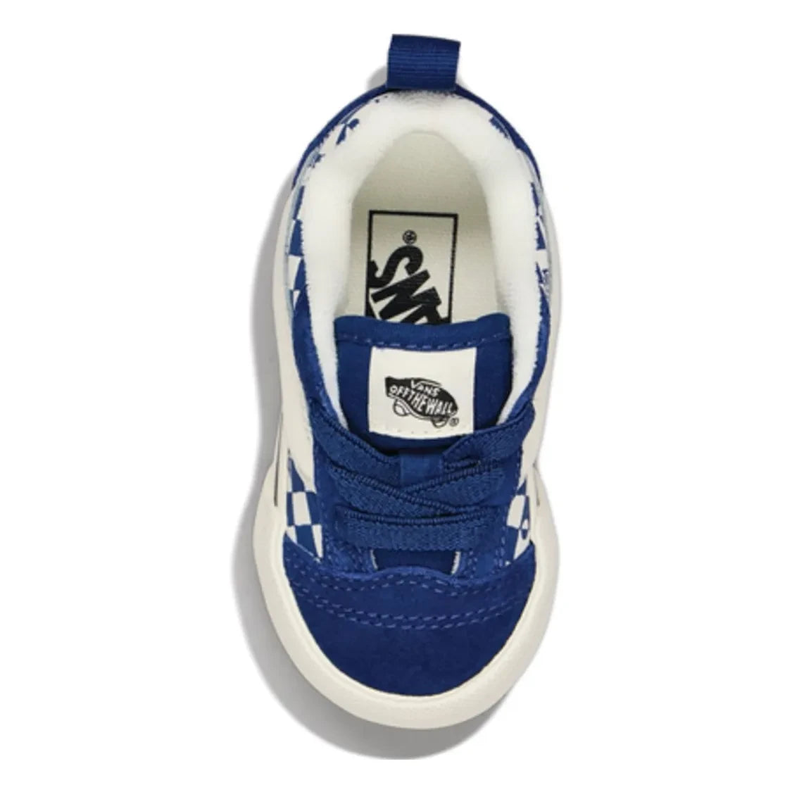 Vans - Zapatillas Knu Skool Geo Check con cordones elásticos | Azul