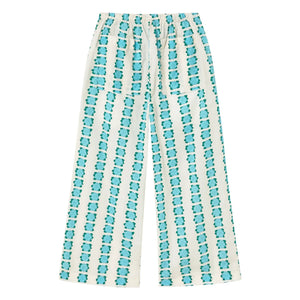 Tinycottons - Pantalón Estampado Floral | Blanco