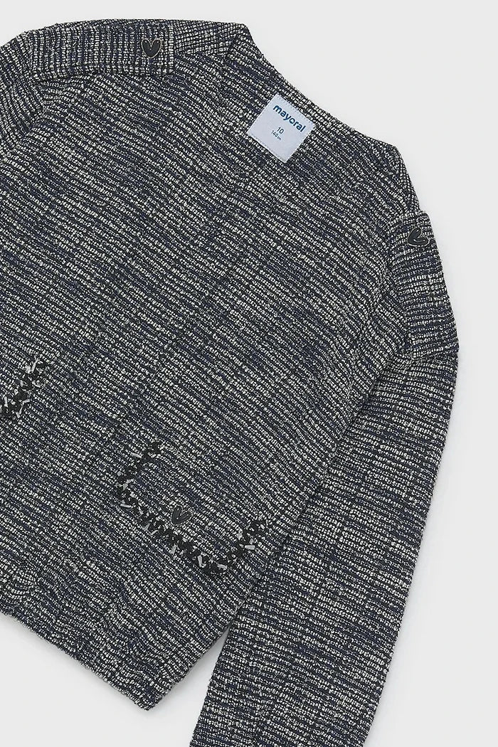 Chaqueta de niño de un botón