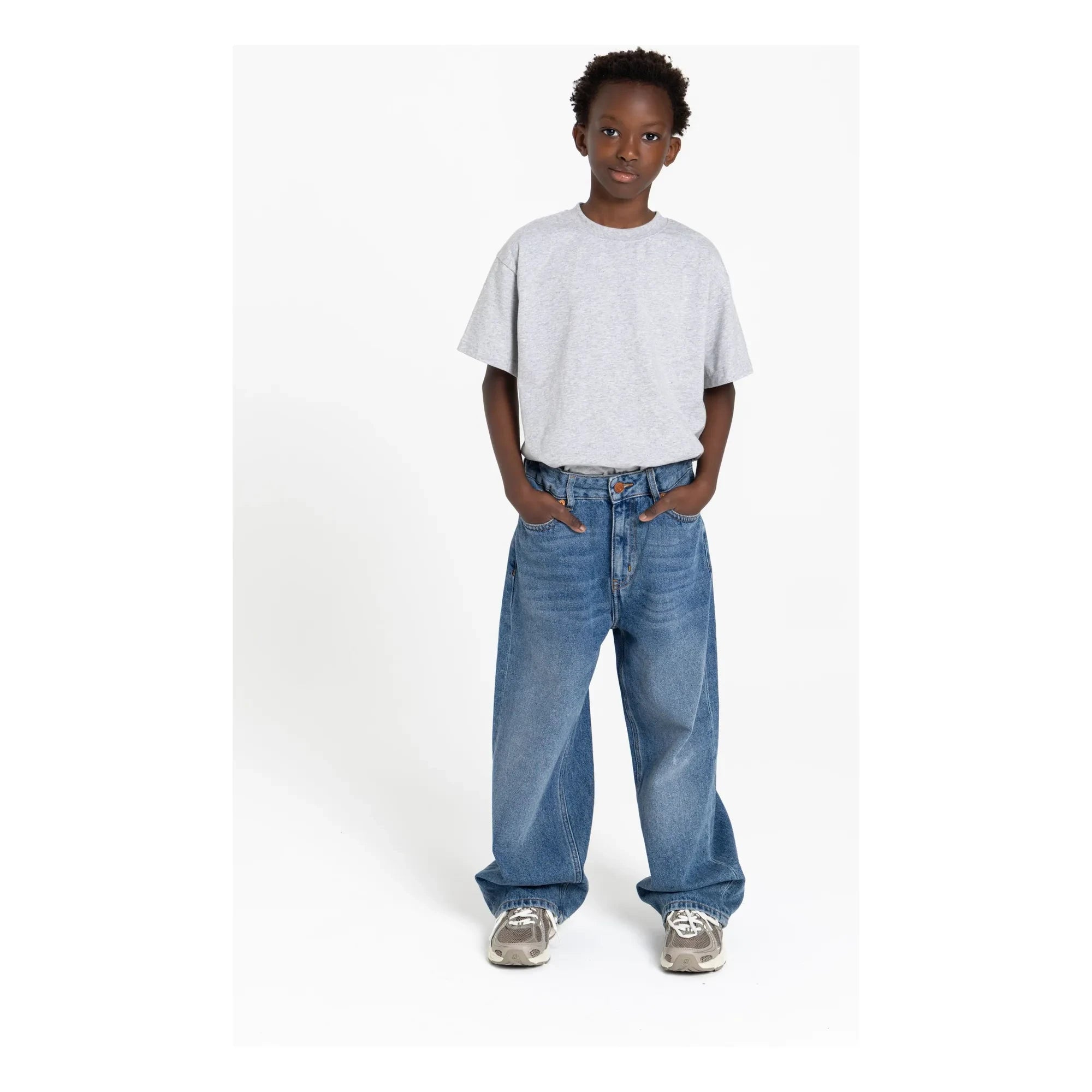 Finger in the nose - Jean Large Rodeo | Azul denim