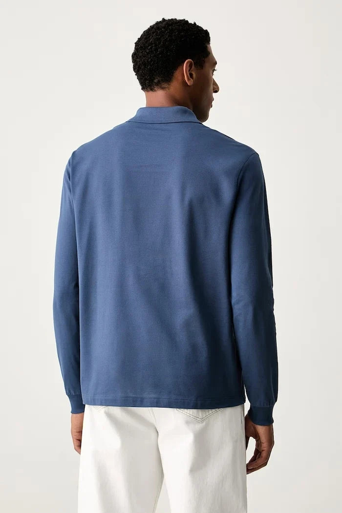 Paul&Shark Blusa de Manga Larga de Algodón Tejida para Hombre