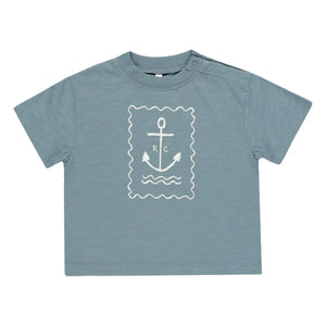 Rylee + Cru - Camiseta Anchor | Azul