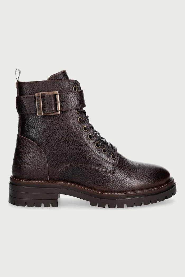 Botín Barbour Heidi de piel para mujer
