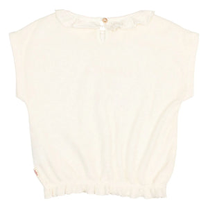 Búho - Camiseta Terry de volantes Summer Of Love | Crudo