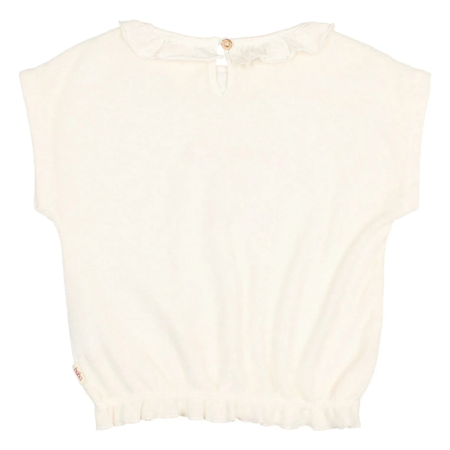 Búho - Camiseta Terry de volantes Summer Of Love | Crudo