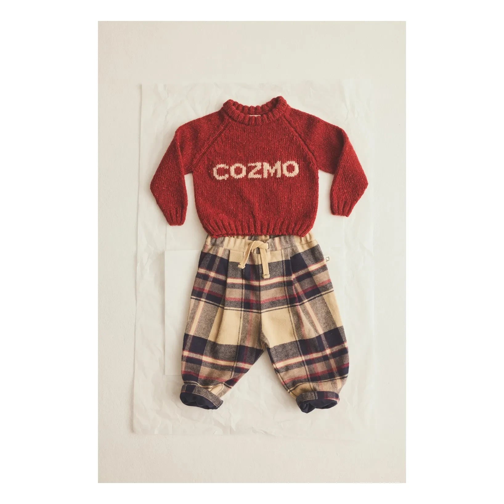Cozmo - Kobe Carreaux Pantolon | Ecru