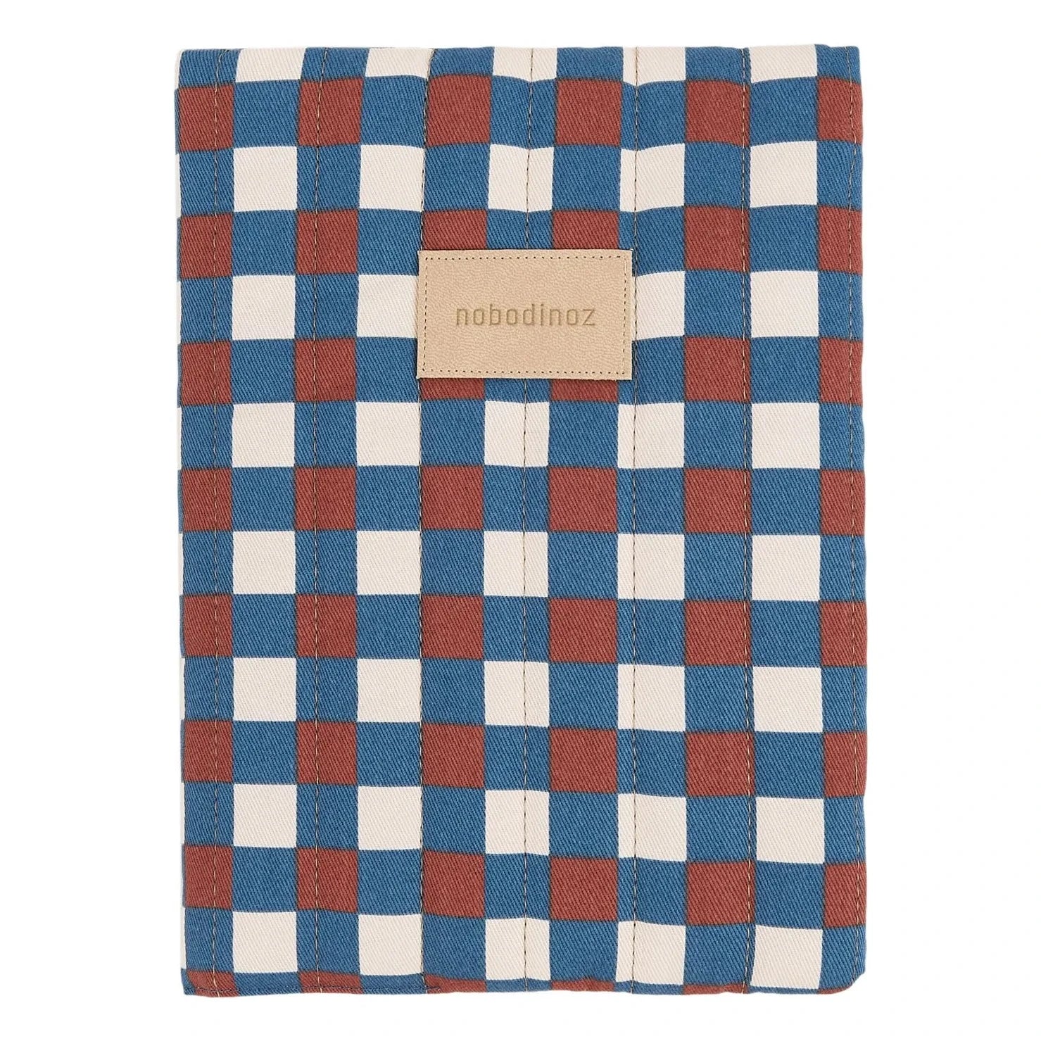 Nobodinoz - Funda de libro sanitario Hyde Park Mosaic | Azul