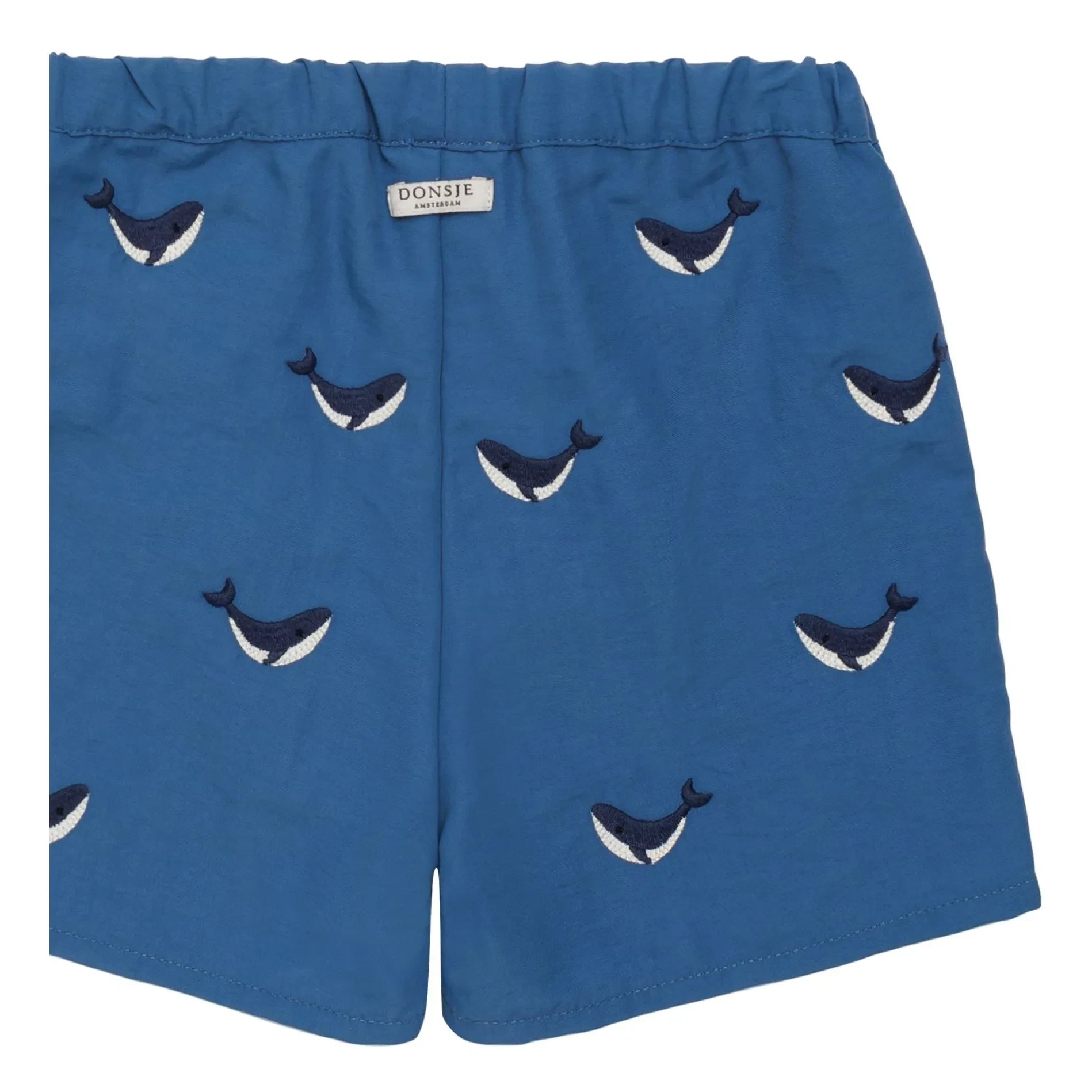 Donsje - Wangu Whale Shorts Fibras Recicladas | Azul