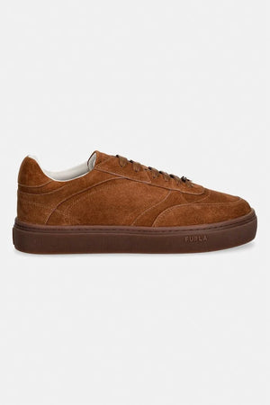 Zapatillas deportivas de ante con cordones Furla Allegra para mujer