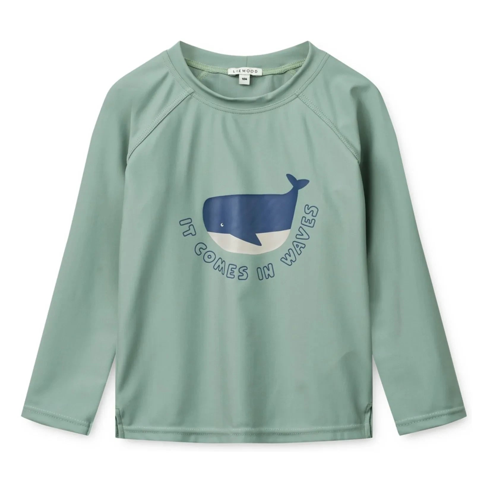 Liewood - Camiseta Anti-UV Noah Fibras recicladas | Verde