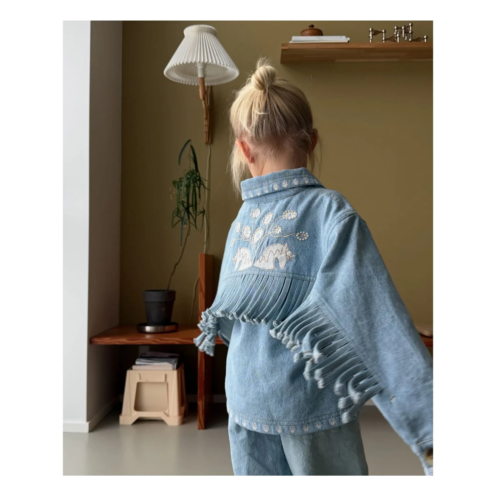 SISSEL EDELBO - Chaqueta vaquera Christer - Colección infantil | Azul claro