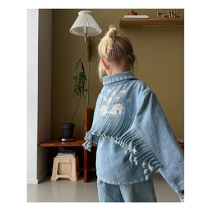 SISSEL EDELBO - Chaqueta vaquera Christer - Colección infantil | Azul claro