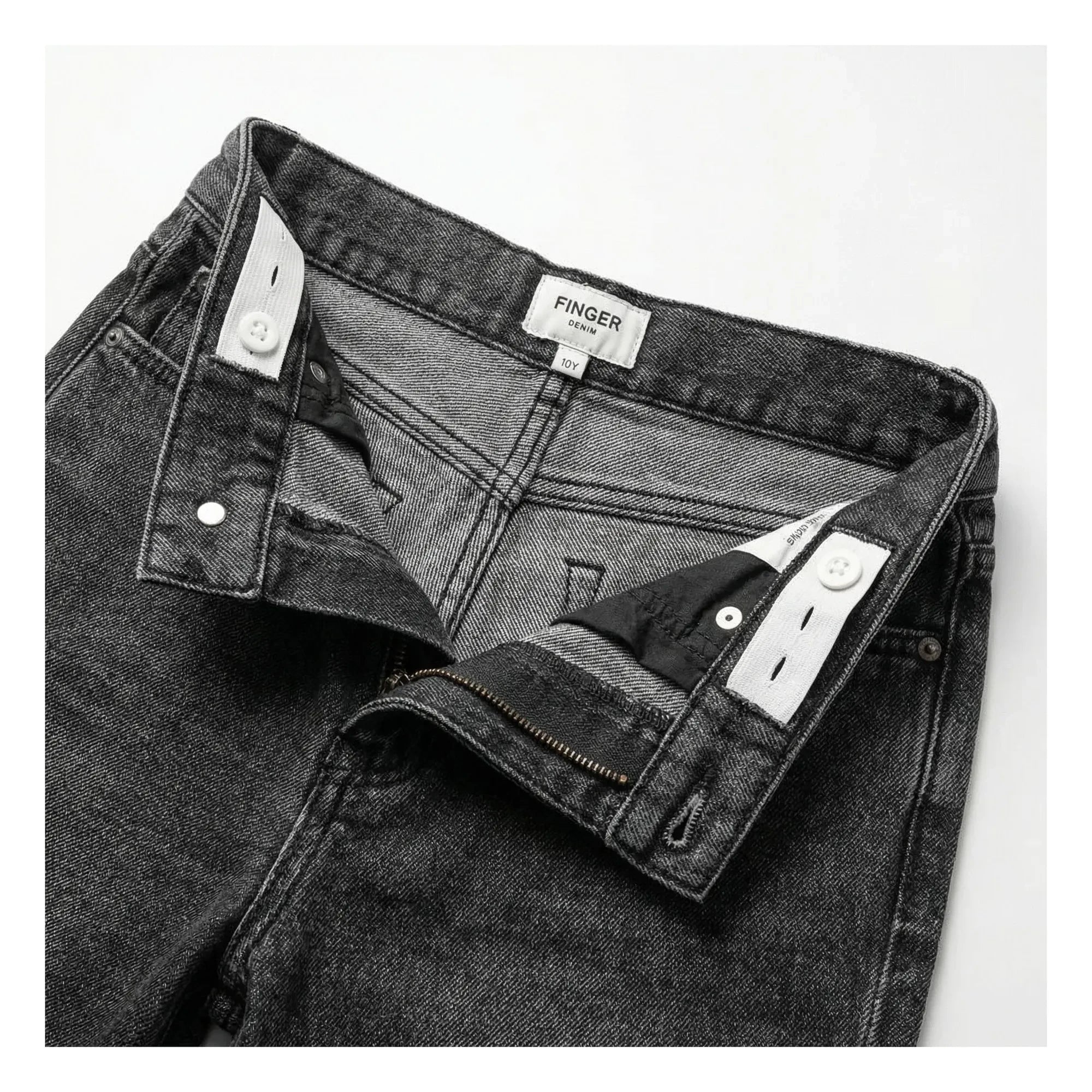 Finger in the nose - Shorts vaqueros Eva | Gris vaquero