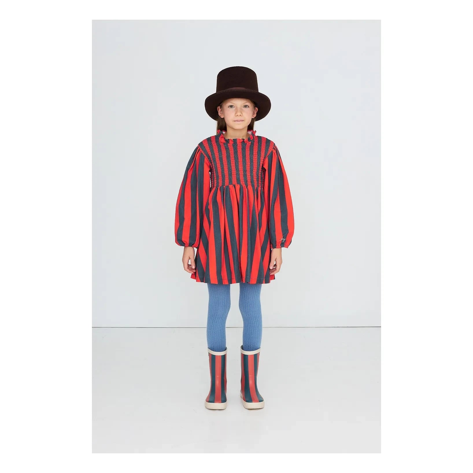 Tinycottons - Vestido de rayas | Rojo