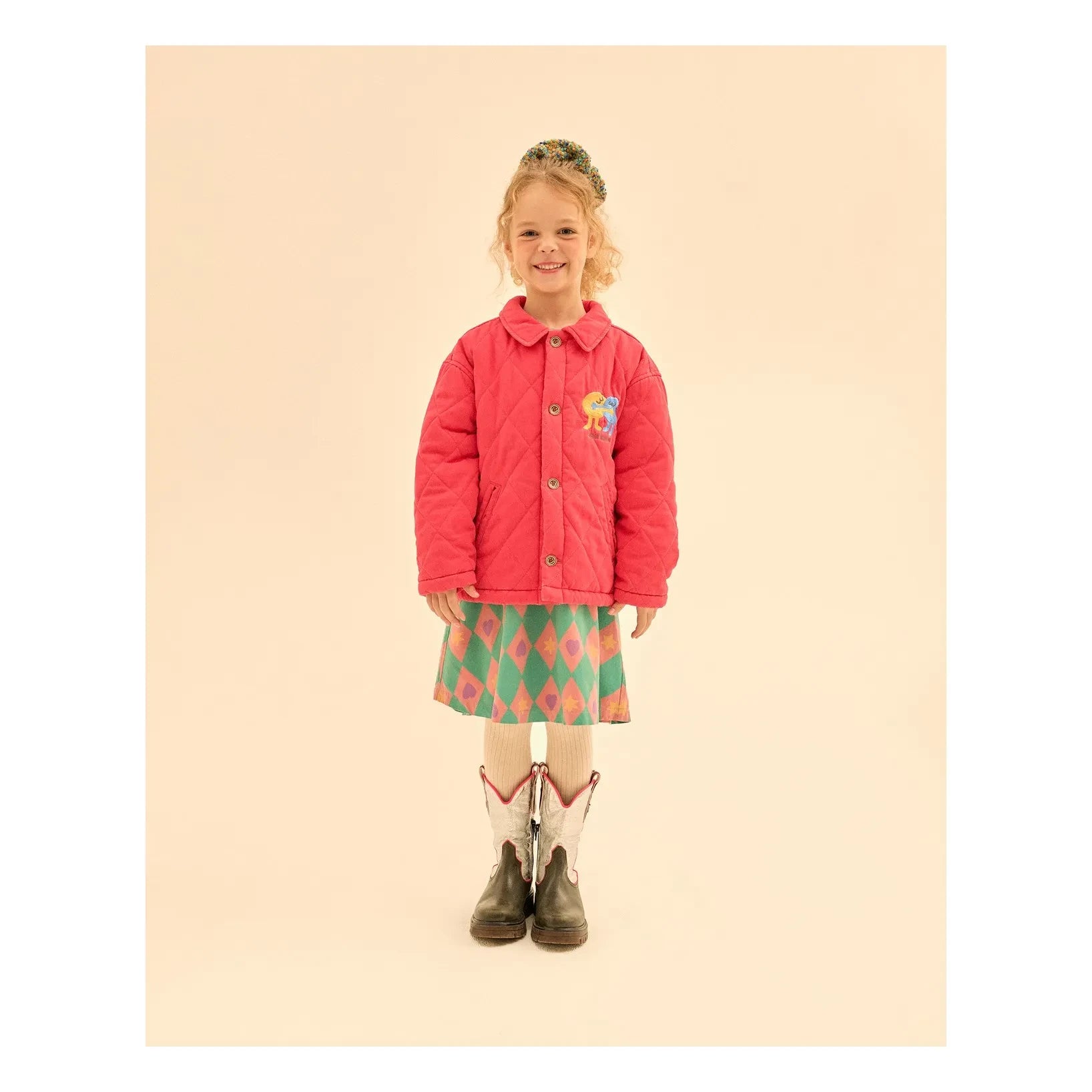 Jelly Mallow - Hug Me Chaqueta Acolchada | Rojo