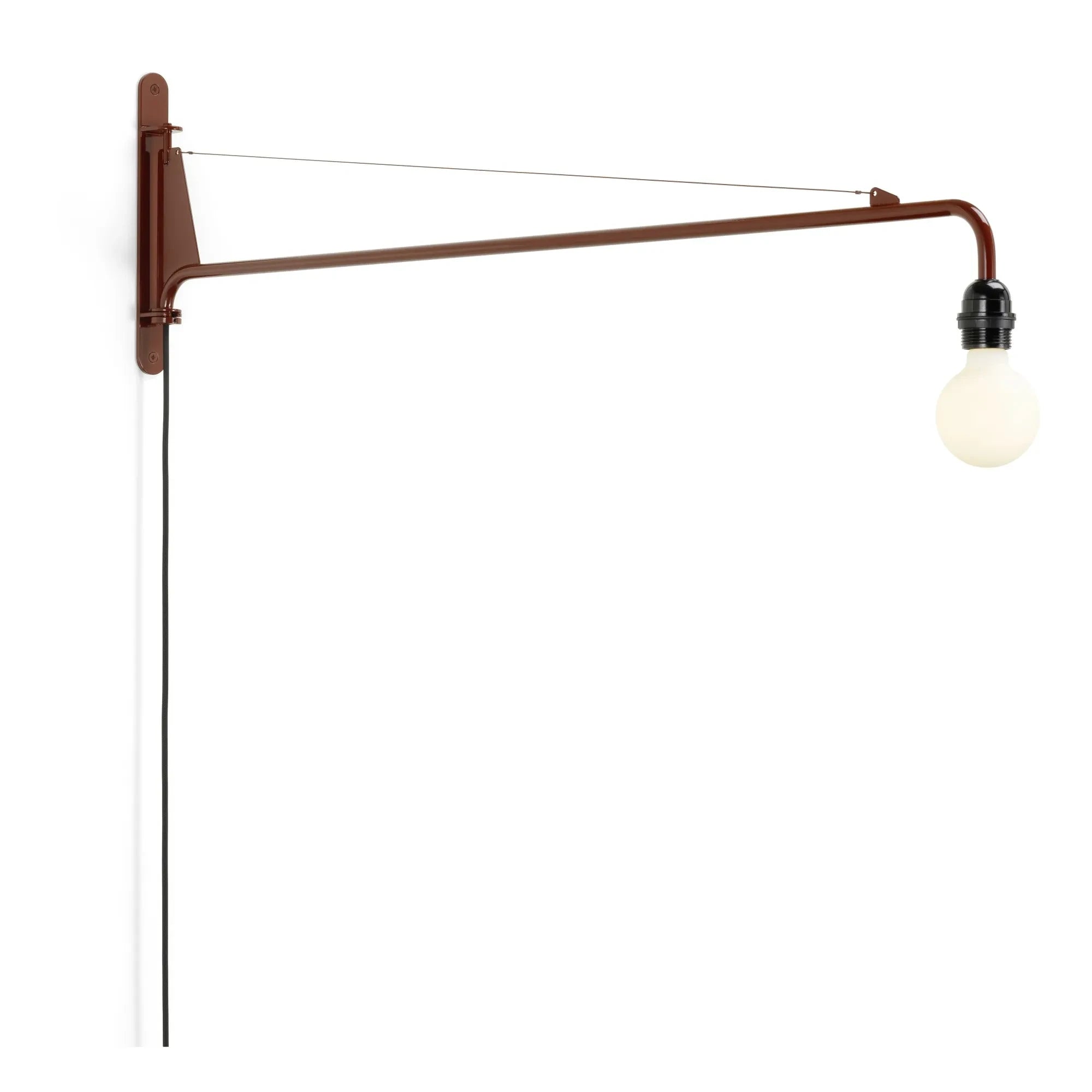 Vitra - Aplique pequeño Potence, diseño de Jean Prouvé | Rojo japonés
