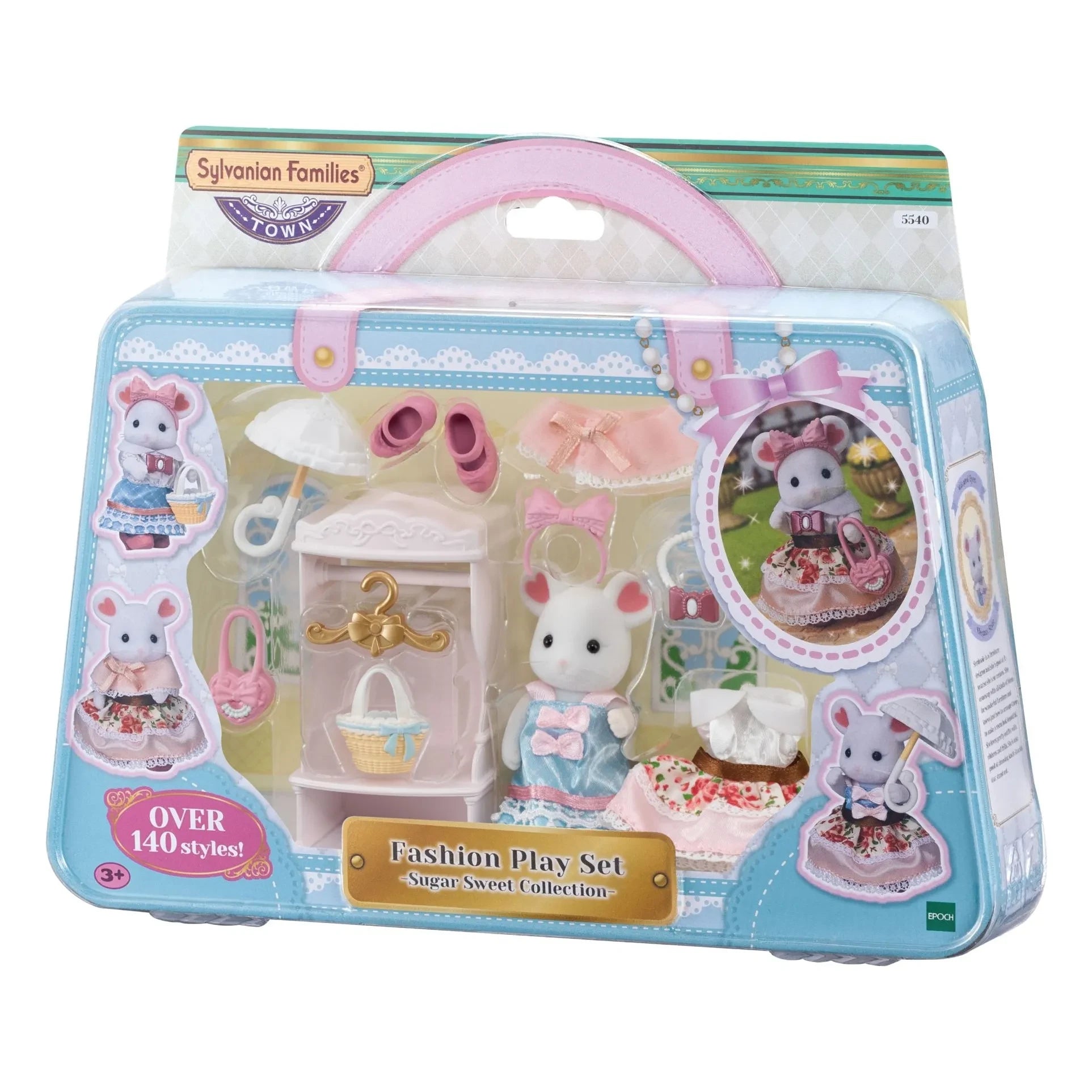 Sylvanian Families - Bolso de moda y hermana ratón malvavisco