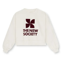 La nueva sociedad - Sudadera con el logo de TNS | Beyaz