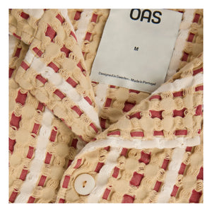 OAS - Camisa Cuba Lino | Roja