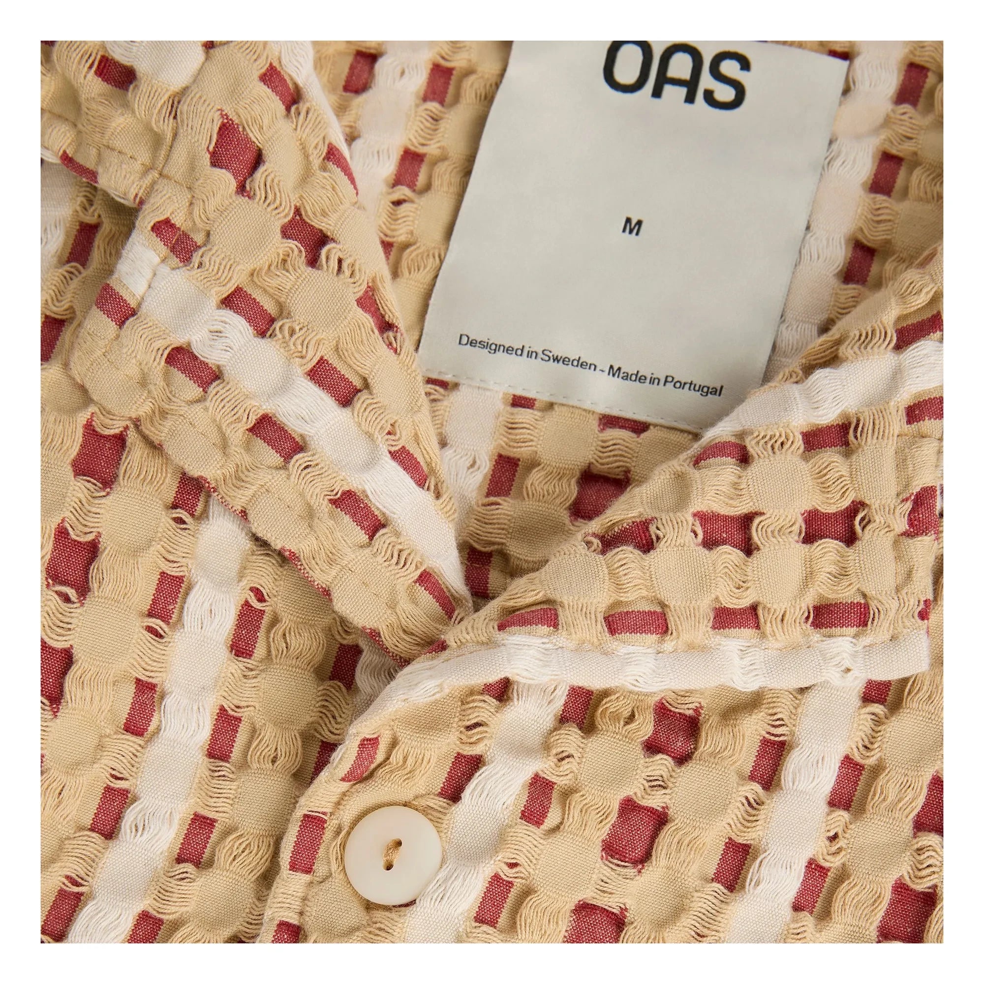 OAS - Camisa Cuba Lino | Roja