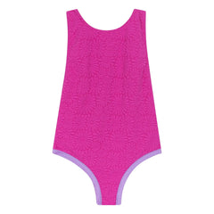 My First Cantê - Bañador texturizado Emma Fleurs | Rosa