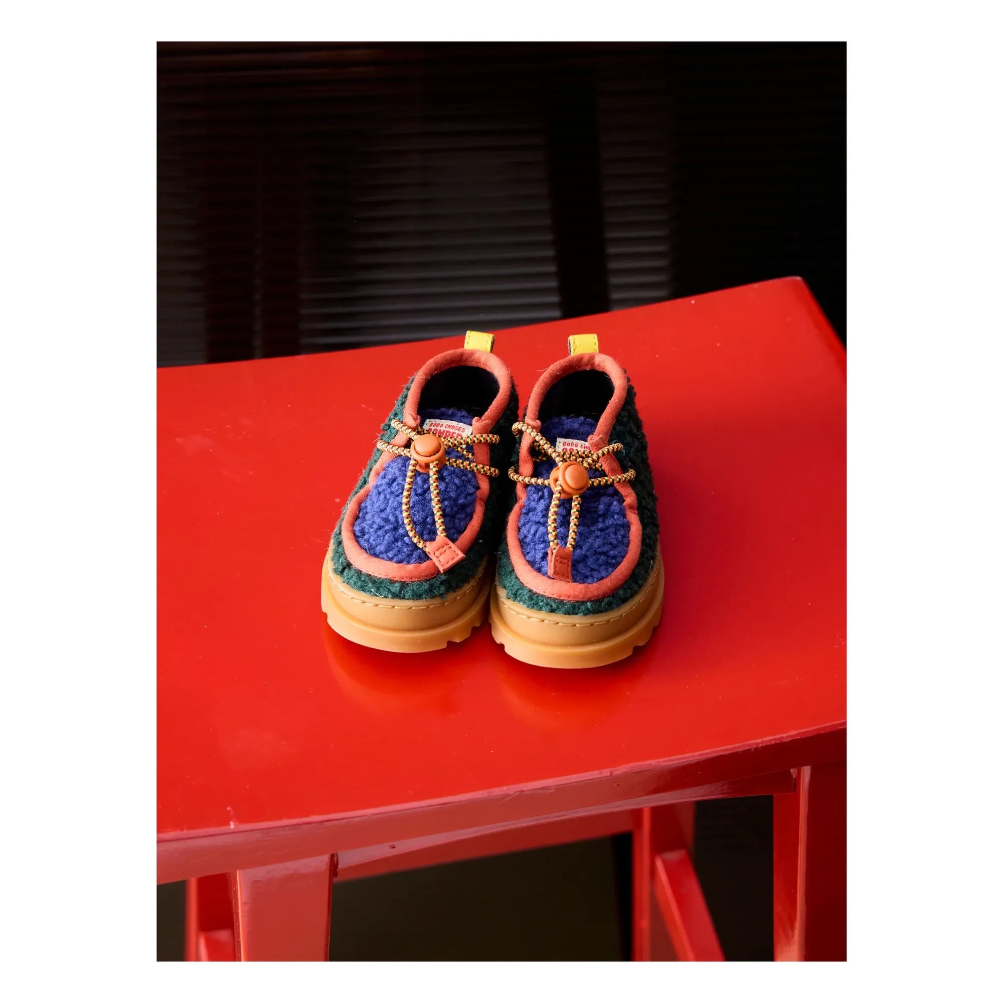 Bobo Choses - Zapatos Derby de Estilo Sherpa Wallabee - Bobo Choses x Camper | Verde
